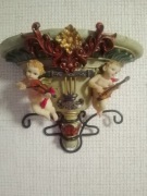 Półka , konsolka do zawieszenia amorki