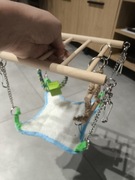 Huśtawka dla Gryzoni Drabinka Mostek Zawieszany Chomik Szczur Mysz Trixie 