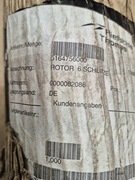 Nowy wirnik pompy próżniowej Rietschle  na 6 łopatek 6000082086.