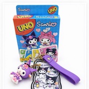 UNO Sanrio – Kuromi & My Melody + brelok Kuromi