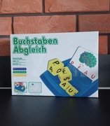 Gra Edukacyjna do nauki niemieckiego dopasuj literki Buchstaben Abgleich