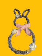 Ozdoba wielkanocna ZAJĄC XXL duża zawieszka na drzwi i meble UNIWERSALNY