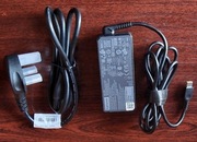 Lenowo zasilacz original charger with UK-EU adaptor 45W 