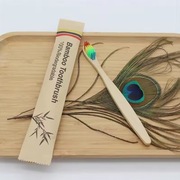 Ekologiczna szczoteczka do zębów z bambusa – miękkie włosie