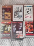 Gene Hackman,Robert Gonera,Kevin Spacey x 6 VHS kino sensacyjne