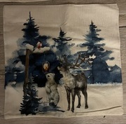 Nowe świąteczne poszewki na poduszki 4 szt. Boże Narodzenie