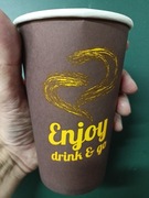 Kubek papierowy 400 ml  - 90 szt. 