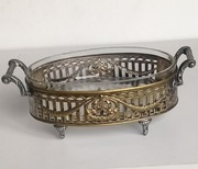 Koszyczek ,patera , żardiniera , Plater, secesja 