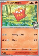 Oryginalna Karta Pokemon N's Darumaka (JTG 026) Journey Together Revers