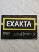 Exakta HS-10 / HS-2 instrukcja 