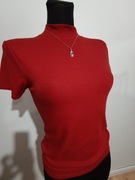 Czerwony półgolf FB sister nowy rozmiar S/M