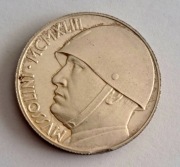 Włochy 20 Lir 1943 Falsyfikat 