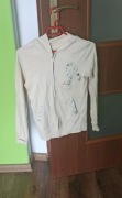 Bluza dla dziewczyny, kremowa 