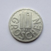 10 Groszy 1957 r.  Austria