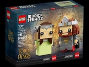 LEGO 40632 Aragorn i Arwena Władca Pierścieni Brickheadz