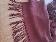 Szalik  CASHMERE  kaszmir 90% plus 10 % jedwab o wym180 x 70 cm.