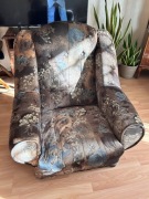 Komplet wypoczynkowy, wersalka i dwa fotele 