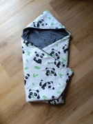Otulacz śpiworek do fotelika samochodowego nosidełka panda