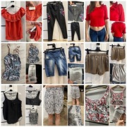 Mega paka ubrań damskich letnich zestaw box S 36