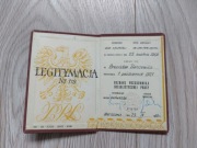 Legitymacja Przodownik Pracy Socjalistycznej 1968