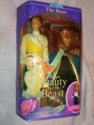 1991 Disney Piękna i Bestia Książę Bestia Maska 