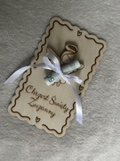 piękna pamiątka Chrztu Świętego/ Pierwszej Komunia Świętej 