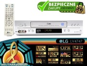Magnetowid 6-głowicowy LG LV4747 NTSC System.popr.obrazu LP/SP Hi-Fi Stereo