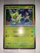 Pokémon TCG Sprigatito 191 Horizons. Promo