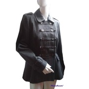 Jesionka płaszczyk kurtka grafitowa XL dwurzędowa