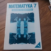 Matemtyka 7 broszura dla nauczyciela 