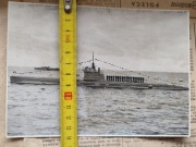 Fotografia ORP Mazur Marynarka Wojenna marynarze zdjęcie okręt podwodny 