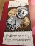 Moneta 20 zł - Podkowiec mały 2010 rok