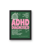 Plakat ADHD DIAGNOSED - A2