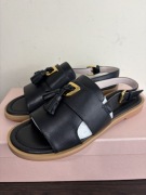 Klapki/Sandały Coccinelle Black Beat Selleria Sandals