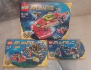 Lego Atlantis Zestaw 3x nowe unikat 8075 8076 8079 NOWE