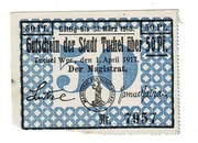 Tuchel / Tuchola - 50 FENIGÓW - 1.04.1917.