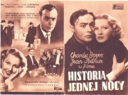 PROGRAM FILMOWY-REKLAMA FILMU - HISTORIA JEDNEJ NOCY