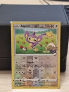 Karta Pokemon GO Aipom (PGO 056) Reverse  Holo