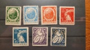 Polska 1921 Konstytucja 17 Marca – komplet czysty – Fi 136–142