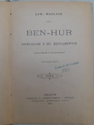 Ben-Hur opowiadanie z dni messyaszowych- Lew Wallace 1895r 
