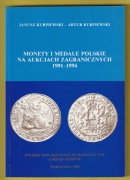 MONETY I MEDALE POLSKIE NA AUKCJACH 1991-1994 - KURPIEWSCY