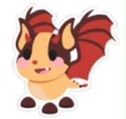 Adopt me: Bat dragon sticker | adopt me |