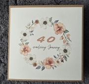 Kartka urodzinowa ręcznie robiona dowolny napis 18 30 40 50 60