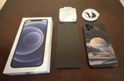 Apple iPhone 12, Black, 64GB - kompletny zestaw