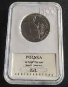 10zł 2007 Ignacy Domeyko - grading L/L
