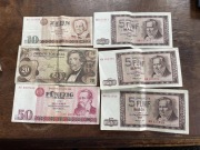 Marki i Szyling stare banknoty