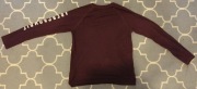 Bordowy sweter roz 13/14 lat 158/164