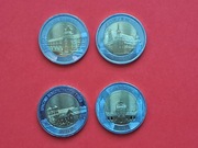 5 złotych ZESTAW 4 szt. cały 2024, 2025
