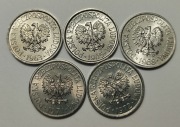 5 gr 1963, 65, 68, 71 i 72 - zestaw 5 monet, mennicze