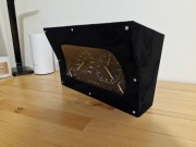 Zegar custom z licznika VW Golf III old styl DIY 